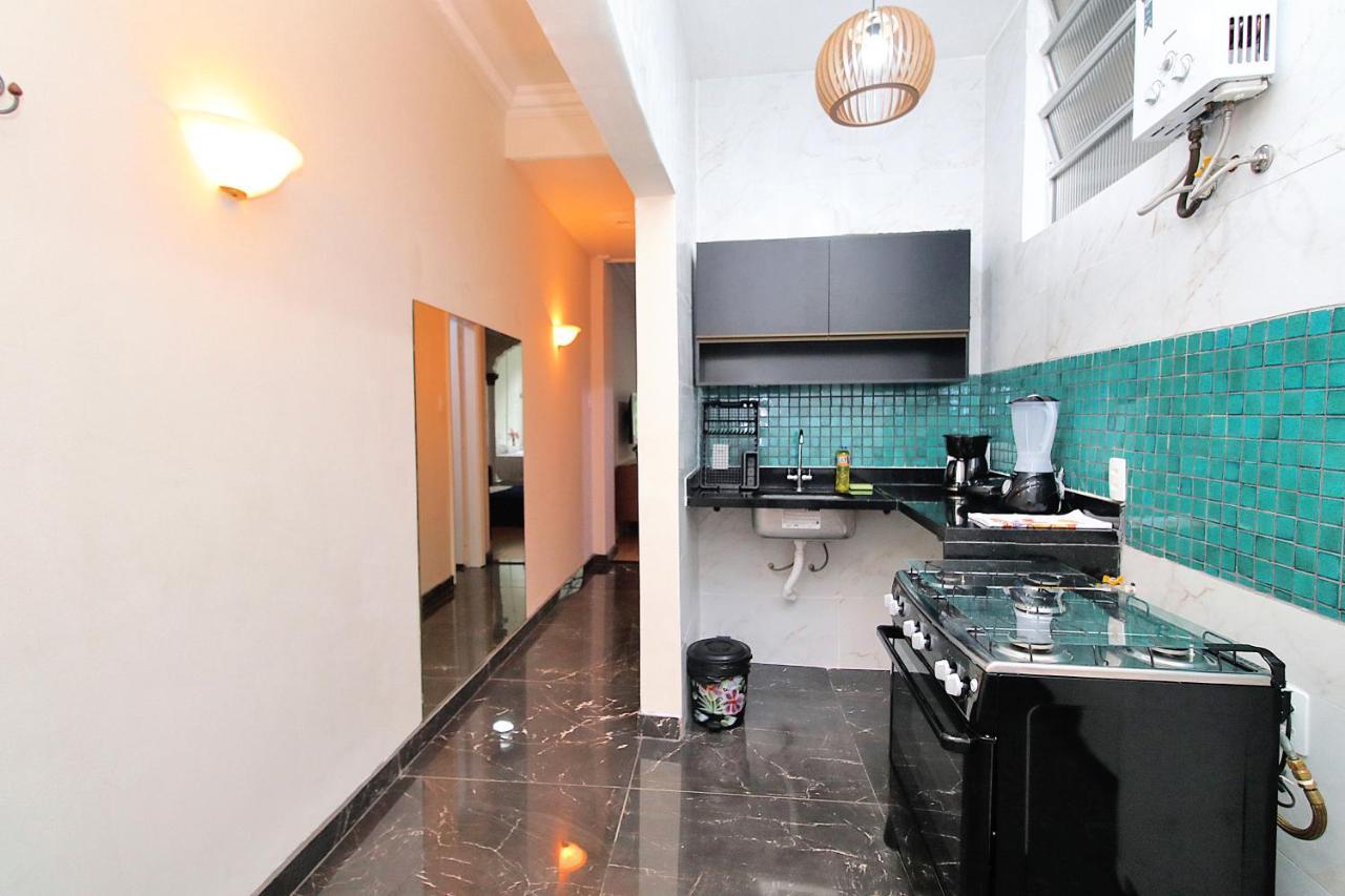 Fantastico 1 Quarto E Sala Em Copacabana Com Vista Para Natureza Lägenhet Rio de Janeiro Exteriör bild