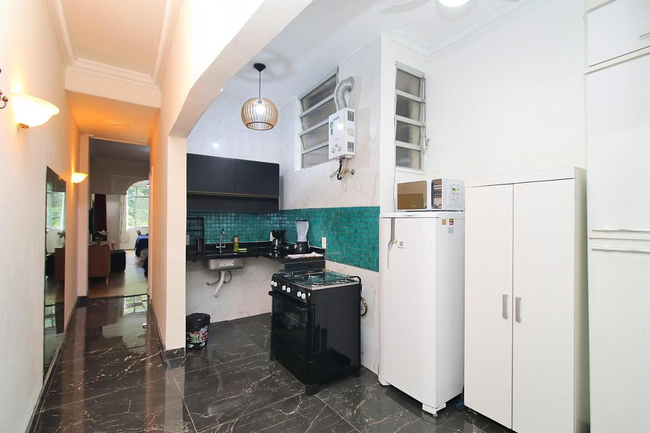 Fantastico 1 Quarto E Sala Em Copacabana Com Vista Para Natureza Lägenhet Rio de Janeiro Exteriör bild